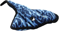TUFFY - World's Tuffest Soft Dog Toy - Ocean Stingray - Squeakers - Multiple Layers. Made Durable, Strong & Tough. Interactive Play (Tug, Toss & Fetch). Machine Washable & Floats. (Regular)