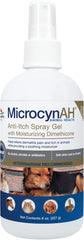 MicrocynAH Anti-Itch Spray Gel with Moisturizing Dimethicone for Dogs| Non-Toxic Spray Formulated to Sooth | Veterinarian Recommeneded Non-Toxic Formula