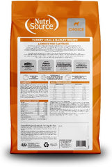 NutriSource Choice Dry Dog Food, Turkey Meal & Barley Recipe
