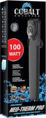 Cobalt Aquatics Neo-Therm Pro Aquarium Heater - Accurate ±0.5°F Electronic Thermostat - Shatterproof for Freshwater & Saltwater Tanks