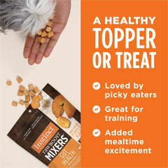 Instinct Raw Boost Mixers Freeze Dried Dog Food Toppers For Dry Food, Grain Free Dog Food Toppers with Chicken For Dogs - Gut Health