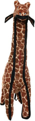 TUFFY - World's Tuffest Soft Dog Toy - Zoo Giraffe - Multiple Layers. Made Durable, Strong & Tough. Interactive Play (Tug, Toss & Fetch). Machine Washable & Floats