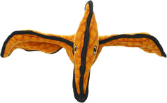 TUFFY - World's Tuffest Soft Dog Toy - Dinosaur Pteradactyl- NO Squeakers - Multiple Layers. Made Durable, Strong & Tough. Interactive Play (Tug, Toss & Fetch). Machine Washable & Floats