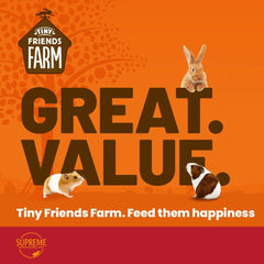 Supreme Tiny Friends Farm Gerty Guinea Pig Tasty Mix, Apple Strawberry, 2lbs