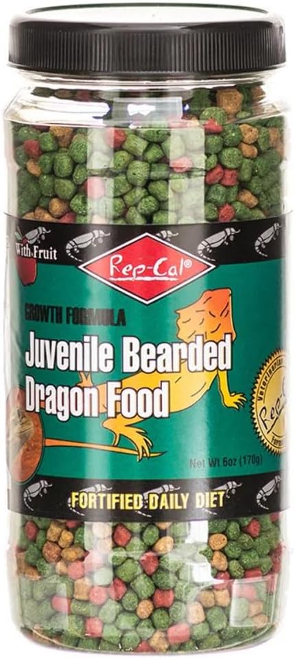 Rep Cal Bearded Dragon Juvenile Food 6oz