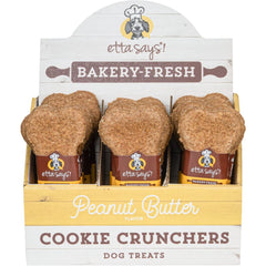 Etta Says! Bakery-Fresh Cookie Crunchers Dog Treat, 5" 24 pk
