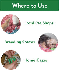 Fibercore ECO BEDDING 99% Dust Free Paper Bedding for Small Pets and Birds