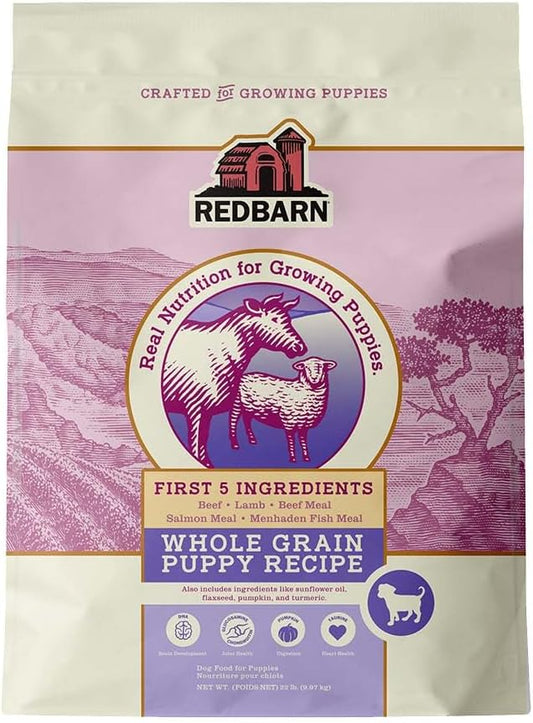 Redbarn Whole Grain Puppy Recipe Dog Food