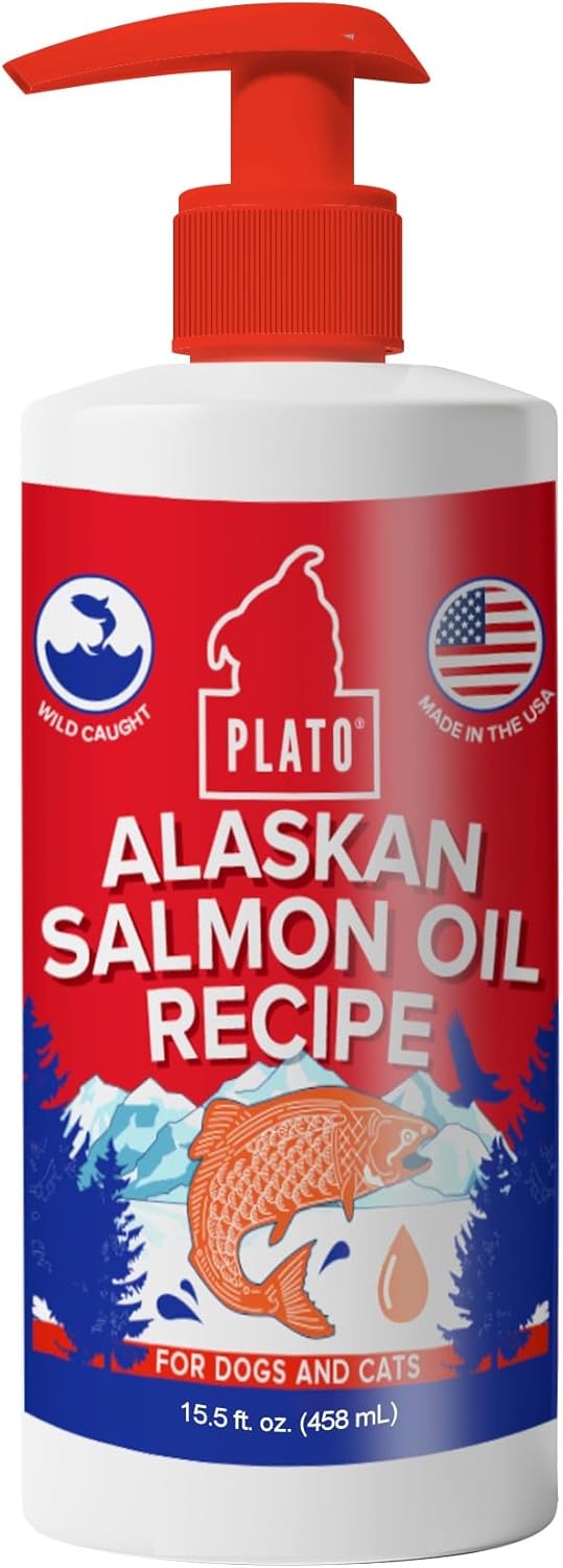 Plato Wild Alaskan Salmon Oil Dog