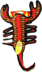 TUFFY - World's Tuffest Soft Dog Toy - Desert Scorpion - Squeakers - Multiple Layers. Made Durable, Strong & Tough. Interactive Play (Tug, Toss & Fetch). Machine Washable & Floats (Regular)