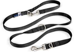 Curli Adjustable Leash Nylon Black