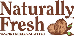 Naturally Fresh Cat Litter Made From Walnut Shells, Unscented, Multi-Cat, Upcycled, Low Dust, Sustainable