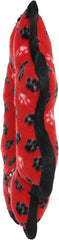 TUFFY- World's Tuffest Soft Dog Toy- Ultimate Gear Ring - Red Paw-Squeakers - Multiple Layers. Made Durable, Strong & Tough.Interactive Play (Tug,Toss & Fetch).Machine Washable & Floats.