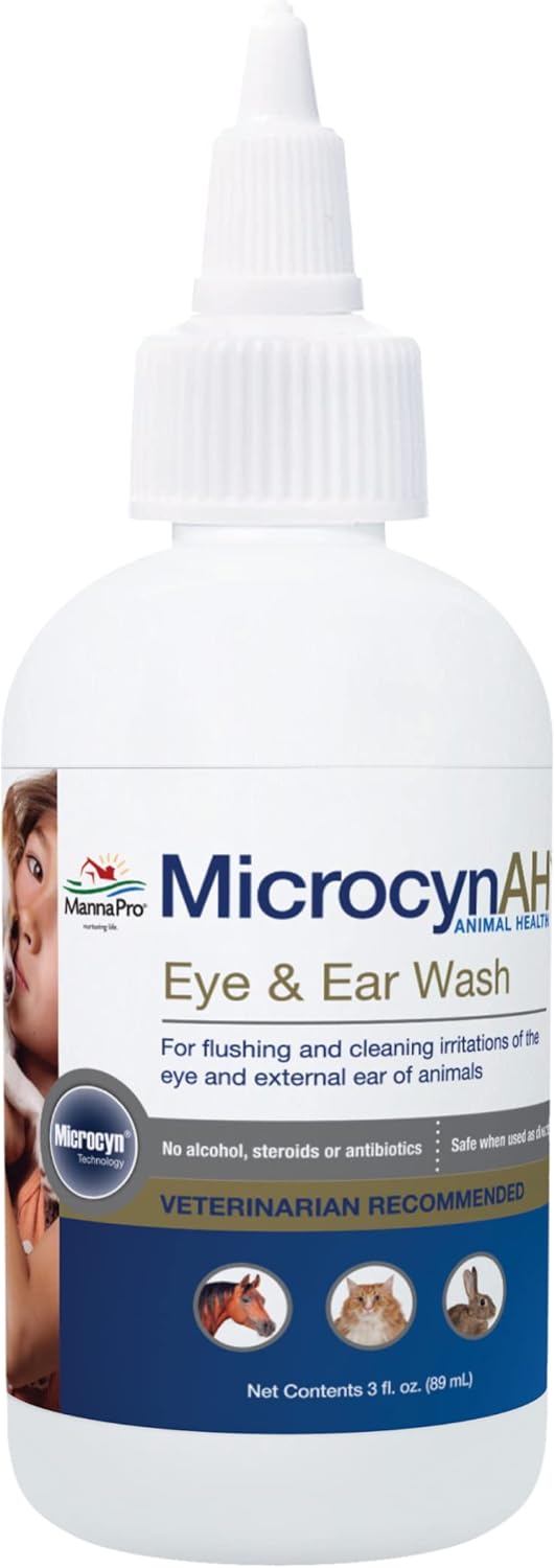 MicrocynAH Manna Pro Ear & Eye Wash