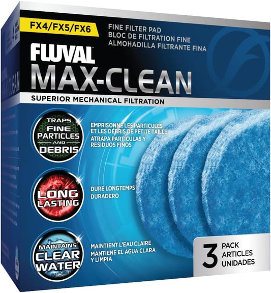 Hagen Fluval Fine Filter Pad for Fluval FX5 (3 Pack)