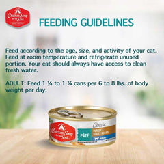 Chicken Soup for the Soul All Natural Premium Adult Wet Cat Food, Real Meat First Ingredient, No By-Products, Artificial Colors, Flavors or Preservatives, Turkey & Giblet Pate, 5.5oz (Pack of 24)