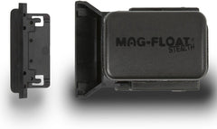Small Black Stealth Glass Magnet Aquarium Scraper Cleaner with Blade - Floating Magfloat Magnetic Cleaning Tool