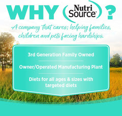 NutriSource Choice Dry Dog Food, Performance Chicken Meal & Barley Recipe, 40 lb.