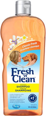 Fresh N Clean - Pet-Ag Fresh ’n Clean Scented Shampoo, Classic Fresh Scent - 18 oz - Moisturizes with Vitamin E & Aloe Vera - Strengthens & Repairs Coats - Soap Free