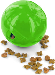 PetSafe SlimCat Interactive Feeder - Combines Play with Mealtime - Adjustable Portions - BPA-Free Plastic - Slow Feeder for Digestion - Lightweight, Dishwasher-Safe Toy