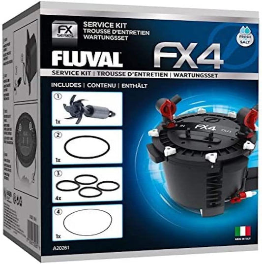 Fluval FX4 Service Kit, Aquarium Canister Filter Maintenance Kit