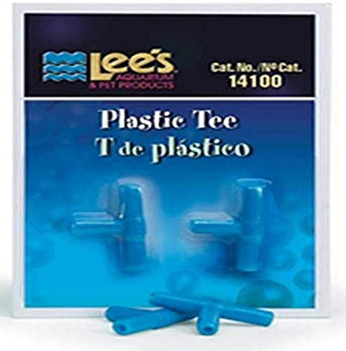 Lee's Pet Products ALE14100 2-Piece Card Plastic Tee for Aquarium Pumps Brand: Lee's