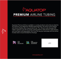 Aquatop Premium Airline Tubing, 13 feet (4-Meter), 1/8" Inside Diameter, AT-4NG