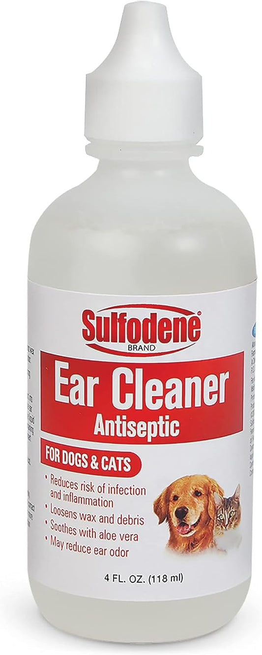 Ear Cleaner for Dogs & Cats 4 oz
