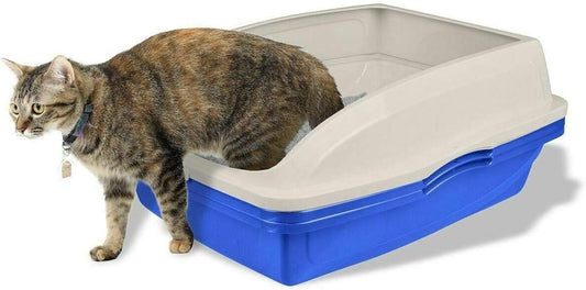 Van Ness Pets Large Sifting Cat Litter Box with Frame, High Sided, CP5