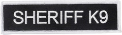 Boss Dog Tactical Hook-Backed Patch for Boss Boss Dog Tactical Harnesses, Sheriff K9