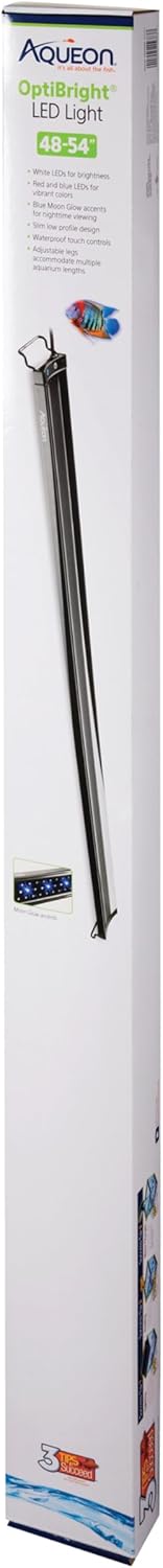 Aqueon LED OptiBright Fish Tank Aquarium Light Fixture