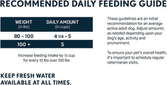 Next Level Super Premium Dog Food – Giant Breed Mature Adult – Dry Kibble for Large Breed Adult – 25% Protein, Chicken, Fish & Gluten Free Grains – Glucosamine & Chondroitin for Joint Health 50 lb