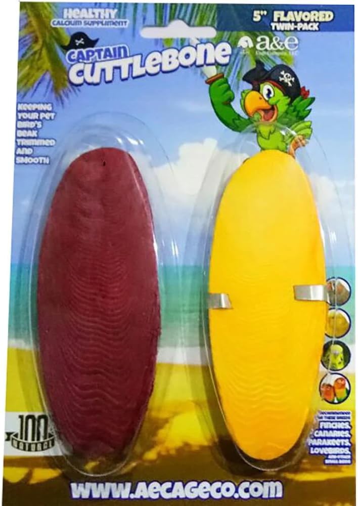 A&E Cage AE9006 6 in. Flavored Cuttlebone