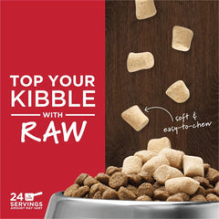 Instinct Raw Boost Mixers, Freeze Dried Dog Food Topper, Grain Free Recipe - All Natural Beef