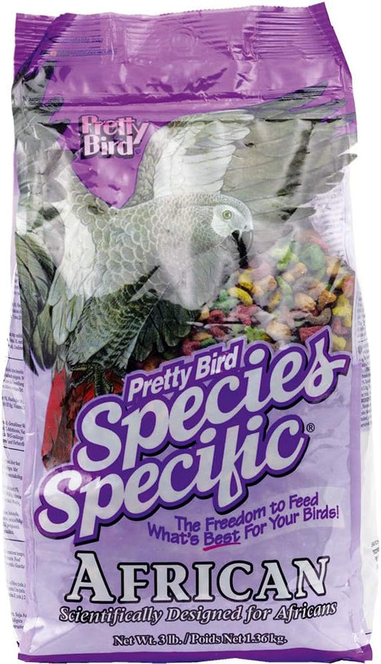 Pretty Bird International Species Specific Bird Food, 3-Pound