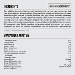 ORIJEN Regional RED Dry Dog Food, Grain Free and Poultry Free Dog Food, Fresh or Raw Ingredients