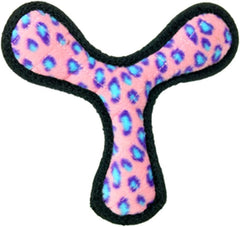 TUFFY - World's Tuffest Soft Dog Toy -Boomerang-Squeakers-Multiple Layers.Made Durable, Strong & Tough.Interactive Play(Tug, Toss & Fetch).Machine Washable & Floats