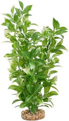 Fluval Aqualife White Tipped Ludwigia Plant, Plastic Aquarium Plant Decoration 14 in