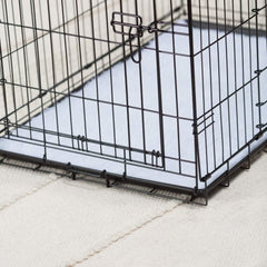 Precision Pet Products Two Door Provalue Wire Dog Crate, For Pets 50-70 lbs, With 5-Point Locking System