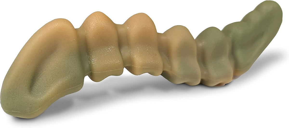 Nylabone Gator Tail Alternative Power Chew Toy for Dogs, Dog Toys for Aggressive Chewers, Chicken Flavor, Large - Up to 50 lbs, 1 Count