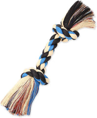 Mammoth Pet Products Flossy Chews Cottonblend Color Rope Bone , MultiColored