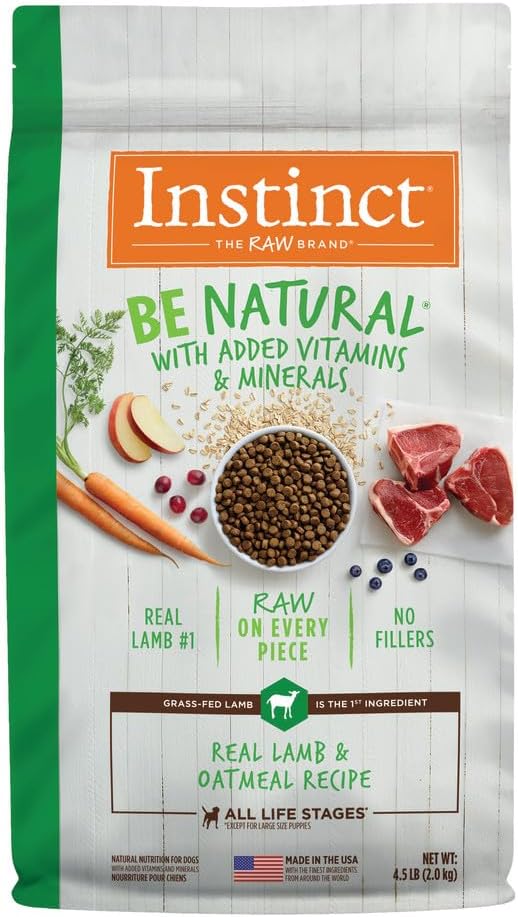 Instinct® Be Natural™ Real Lamb & Oatmeal Recipe Dog Food