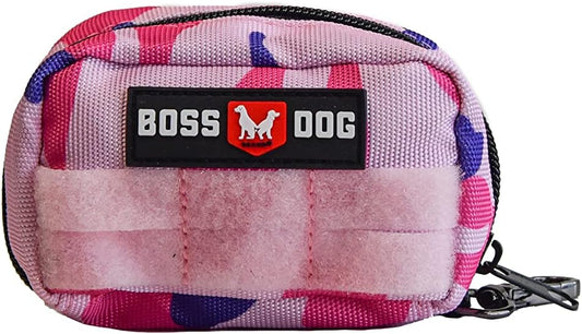 Boss Dog Tactical Molle Bag, Pink Camo