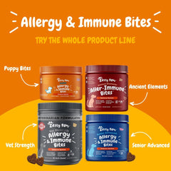 Zesty Paws Dog Allergy Relief- Dog Itching Skin Relief- Dog Probiotics for Itchy Skin and Itchy Ears- Dog Allergy Paw Relief- Dog Allergy Chews- Dog Itch Relief - Dog Skin Allergy Relief - Lamb - 90ct