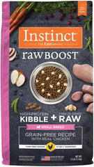 Instinct Raw Boost Small Breed, Natural Dry Dog Food with Freeze Dried Pieces, Grain Free Recipe - Real Chicken