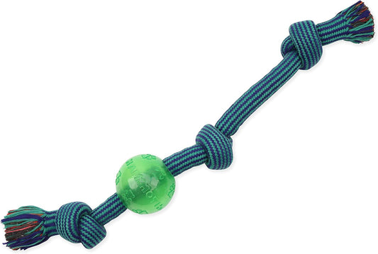 Mammoth Pet Products Extra 3 Knot Tug w/TPR Ball