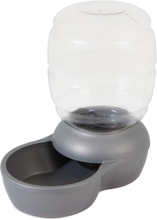 Petmate Replendish Automatic Gravity Waterer for Cats and Dogs, BPA-Free, No Batteries Required, Includes Charcoal Filter