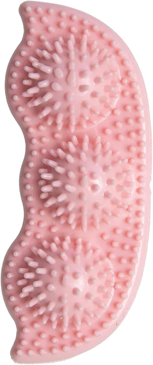 Snugarooz Pea Podz Chew Dog Toy – Pink – TPR Design for Puppies – Promotes Dental Health & Chewing Fun – Durable & Safe – Made from Recycled Materials