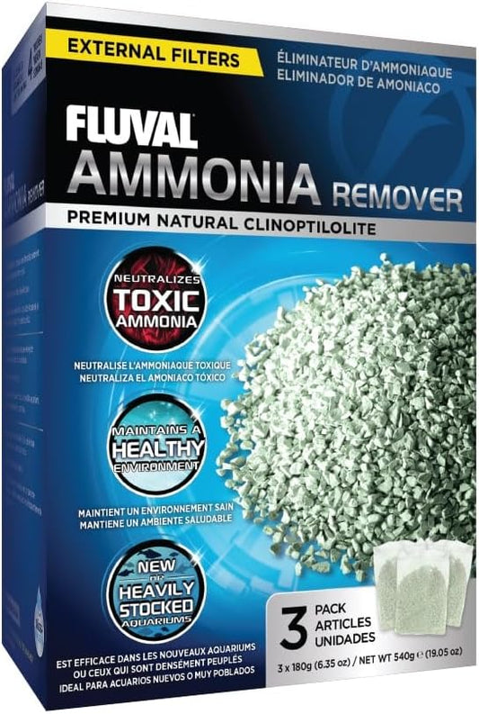 Fluval Ammonia Remover, Chemical Filter Media for Freshwater Aquariums,