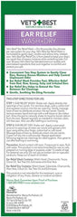 HERO PET Vet's Best Dog Ear Cleaner Kit - Multi-Symptom Ear Relief - Wash & Dry Treatment - Alcohol-free